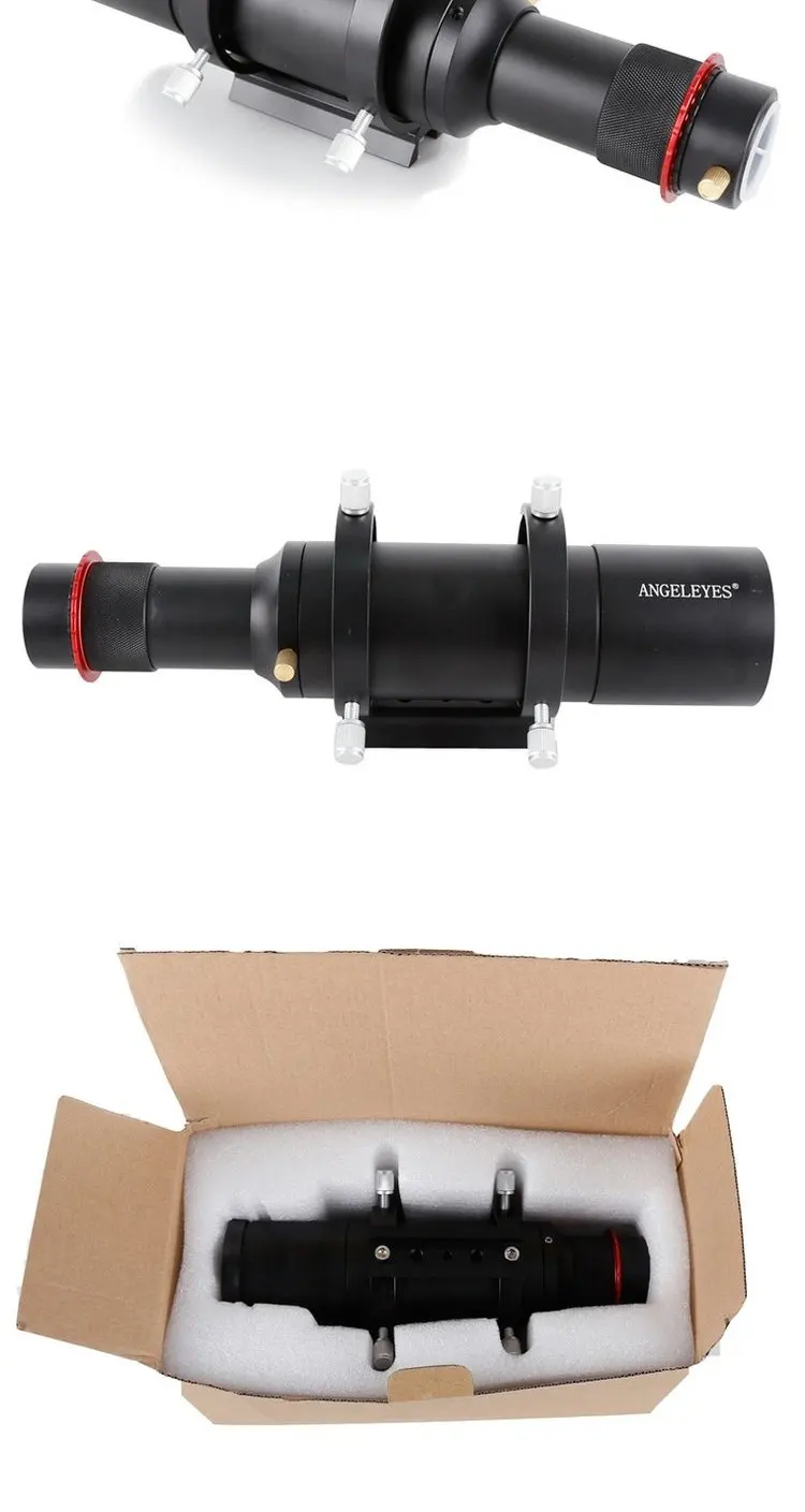 Angeleyes-Espejo guía de estrella de calibre 60mm para observación, accesorios de telescopio astronómico, alta potencia, alta definición, 60230