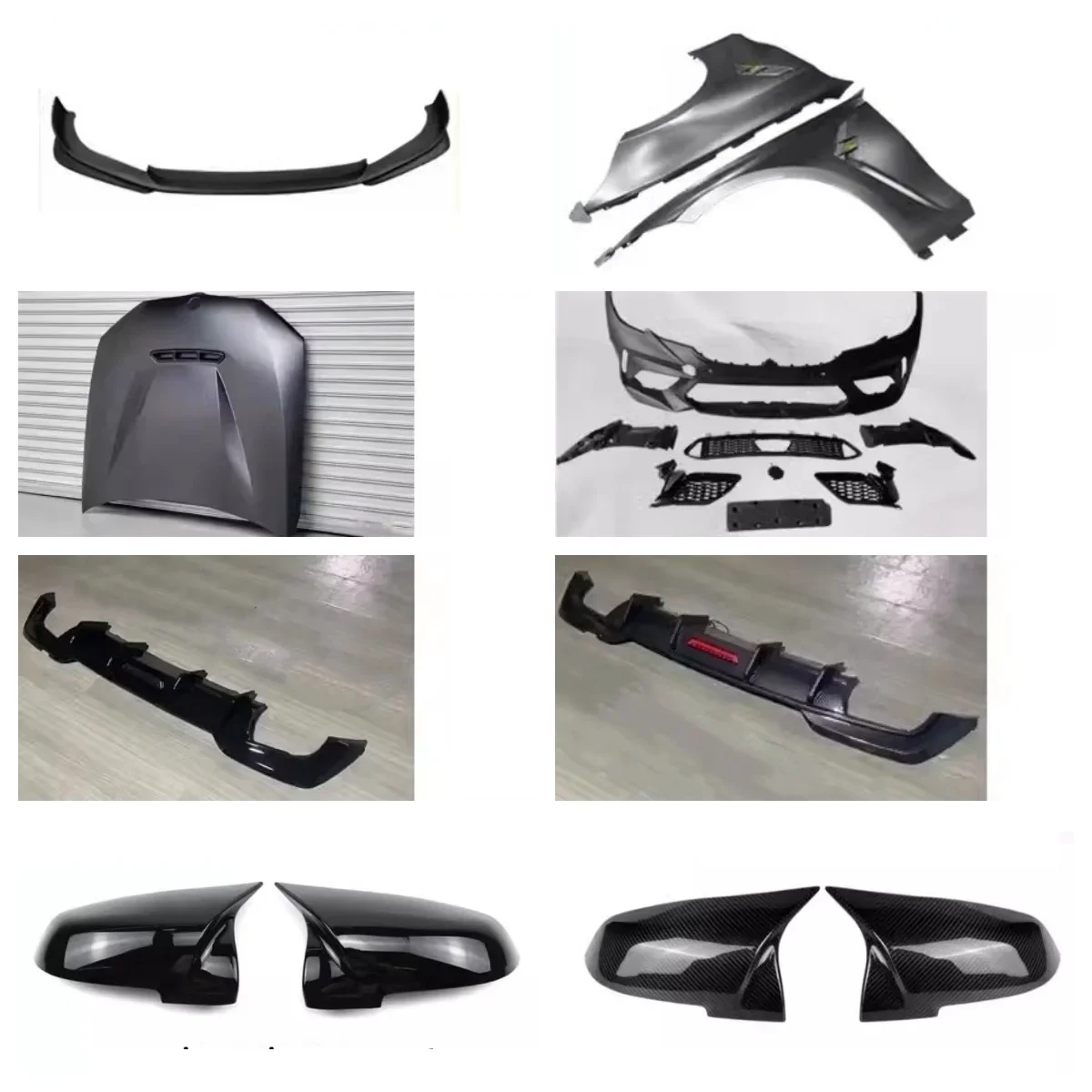 

Body kit for BMW 3 Series G20 G28 2020-2022 modified M3C Front bumper Front Rear lip Engine cover Fenders Car Accessories