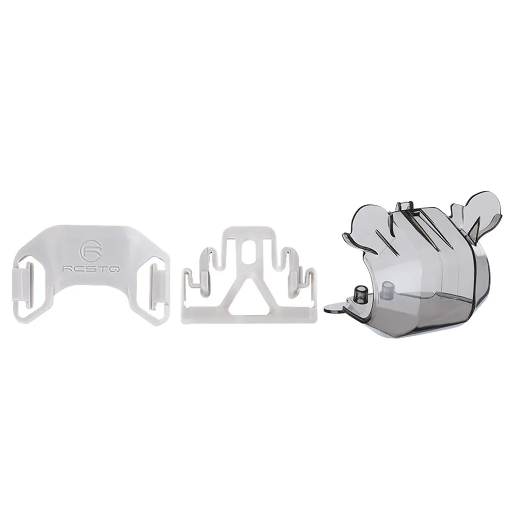Protección de plástico a prueba de polvo cubierta de lente transparente hélice de carcasa soporte fijo para DJI Mini 3 Pro Drone