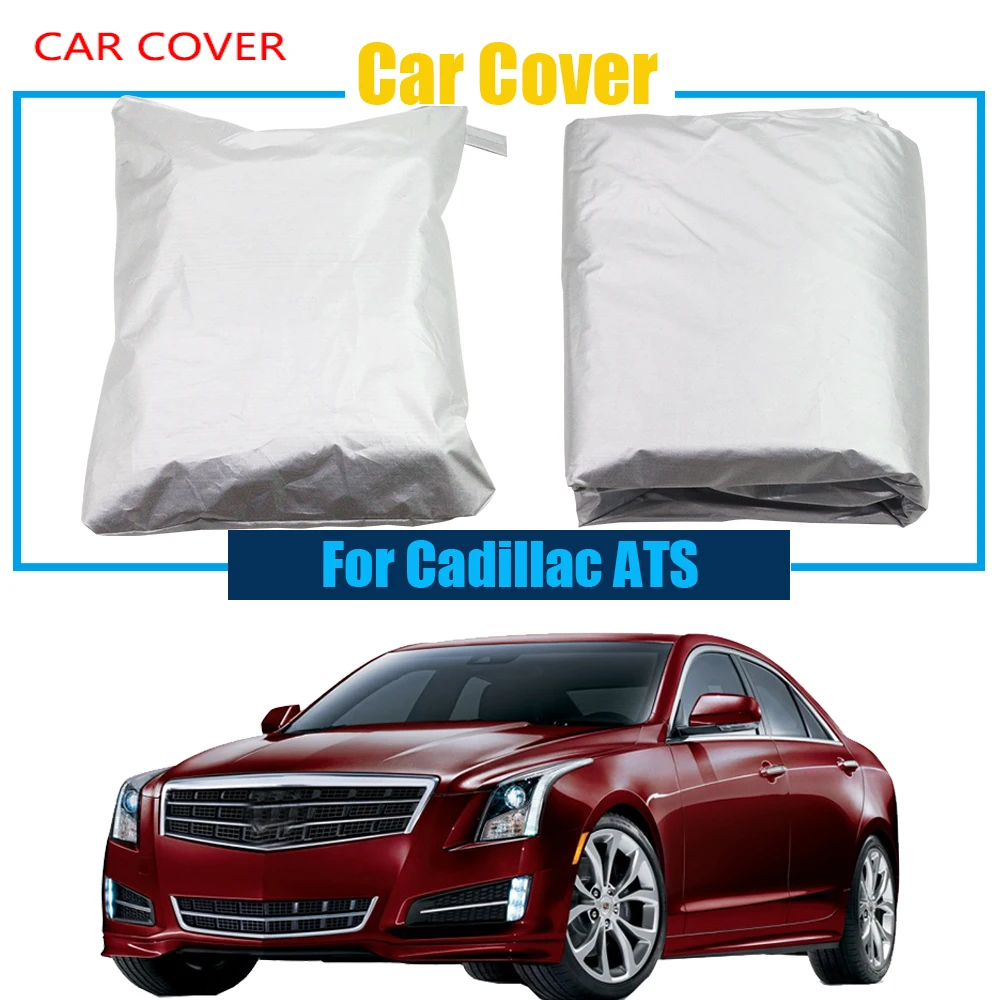 

Car Cover Outdoor Car Cover Sun Snow Rain Resistant Protector Cover Anti UV Dustproof For Cadillac ATS I