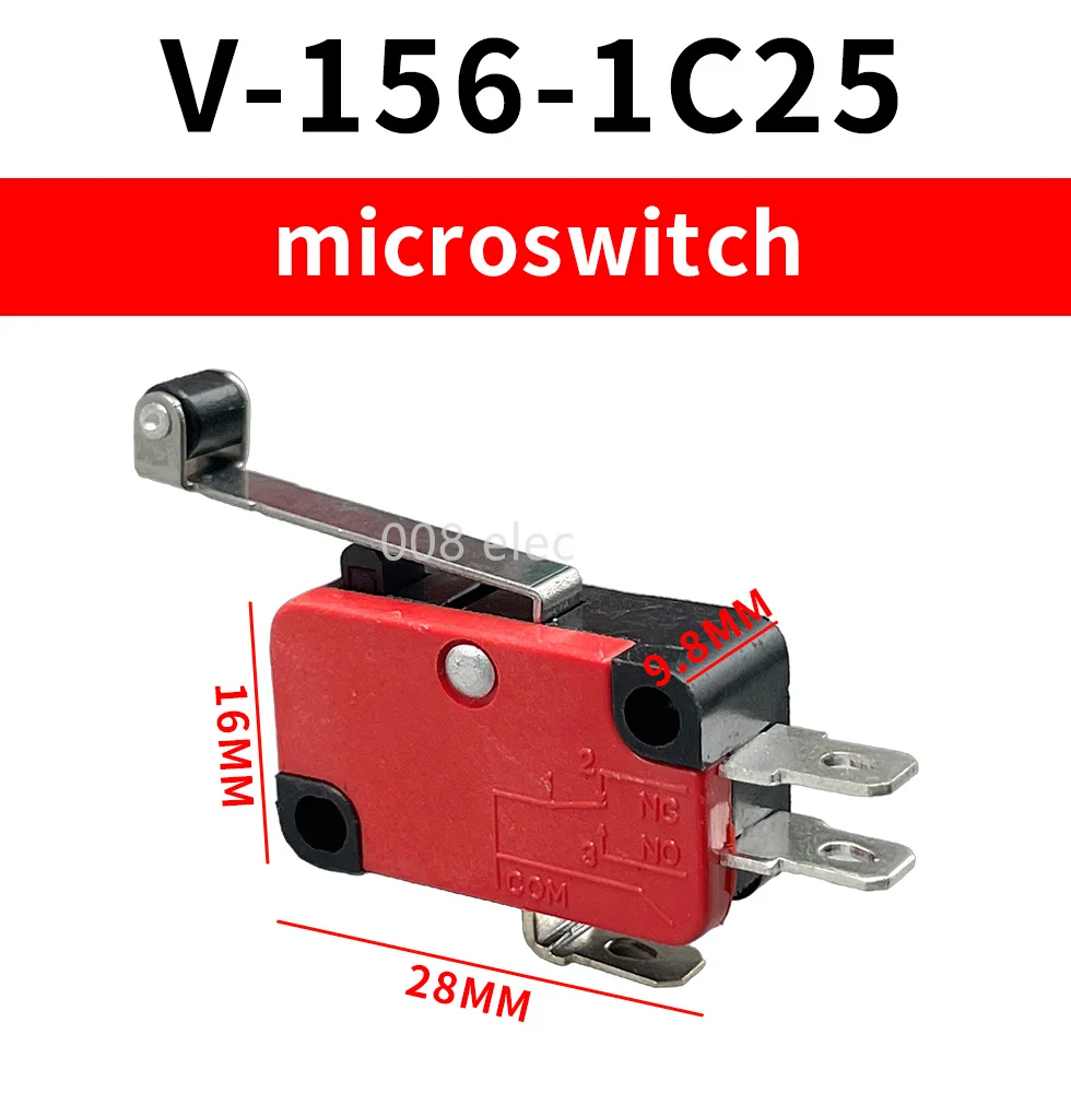 Microswitch stroke limit switch V-15-1C25 /V-151-1C25 / V-152-1C25 / V-153-1C25 / V-154-1C25 / V-155-1C25 / V-156-1C25 V-15-1B5