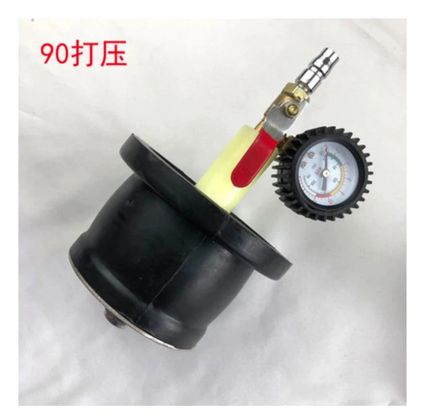 

Leak Test of Pressure Tube With Rubber Expansion Plug of Automobile Radiator Squeeze Squeeze Leak Detection Tool Repair Cooler