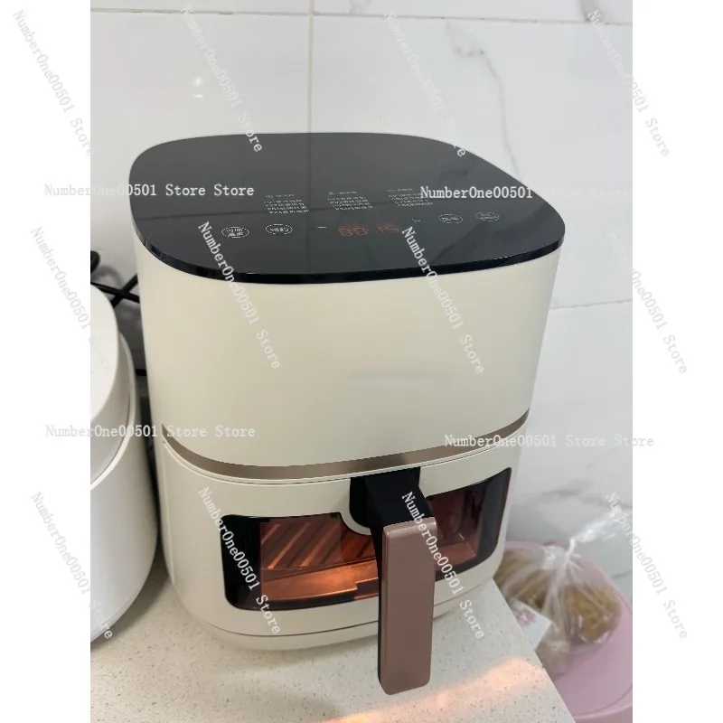 Air fryer household new touch electric oven large capacity visual electric fryer all-in-one machine