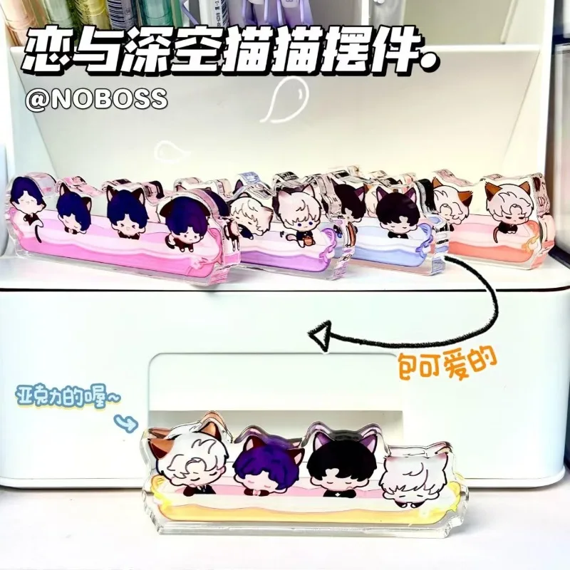 الحب والمساحة العميقة أنيمي سماكة الاكريليك الطوب حامل Xavier رافاييل راياو سيلوس زين لوحة زخرفة مكتب الدائمة حلية