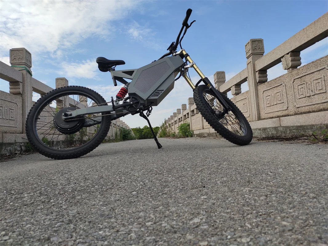 Electric Bicycle 72V 5000W Electric Bike Motorcycle Full Suspension Electric Mountainbike