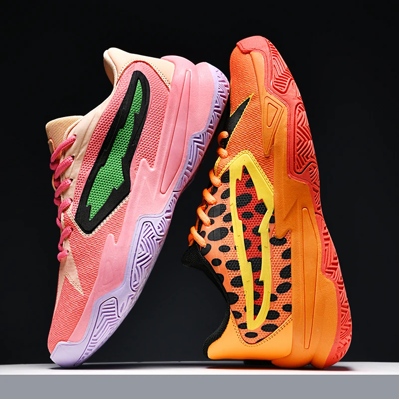 Basketball Sports Shoes with Lightweight and Breathable Air Cushion Strong Men's Jumping Ability Men's Casual Sports Shoes 39-45