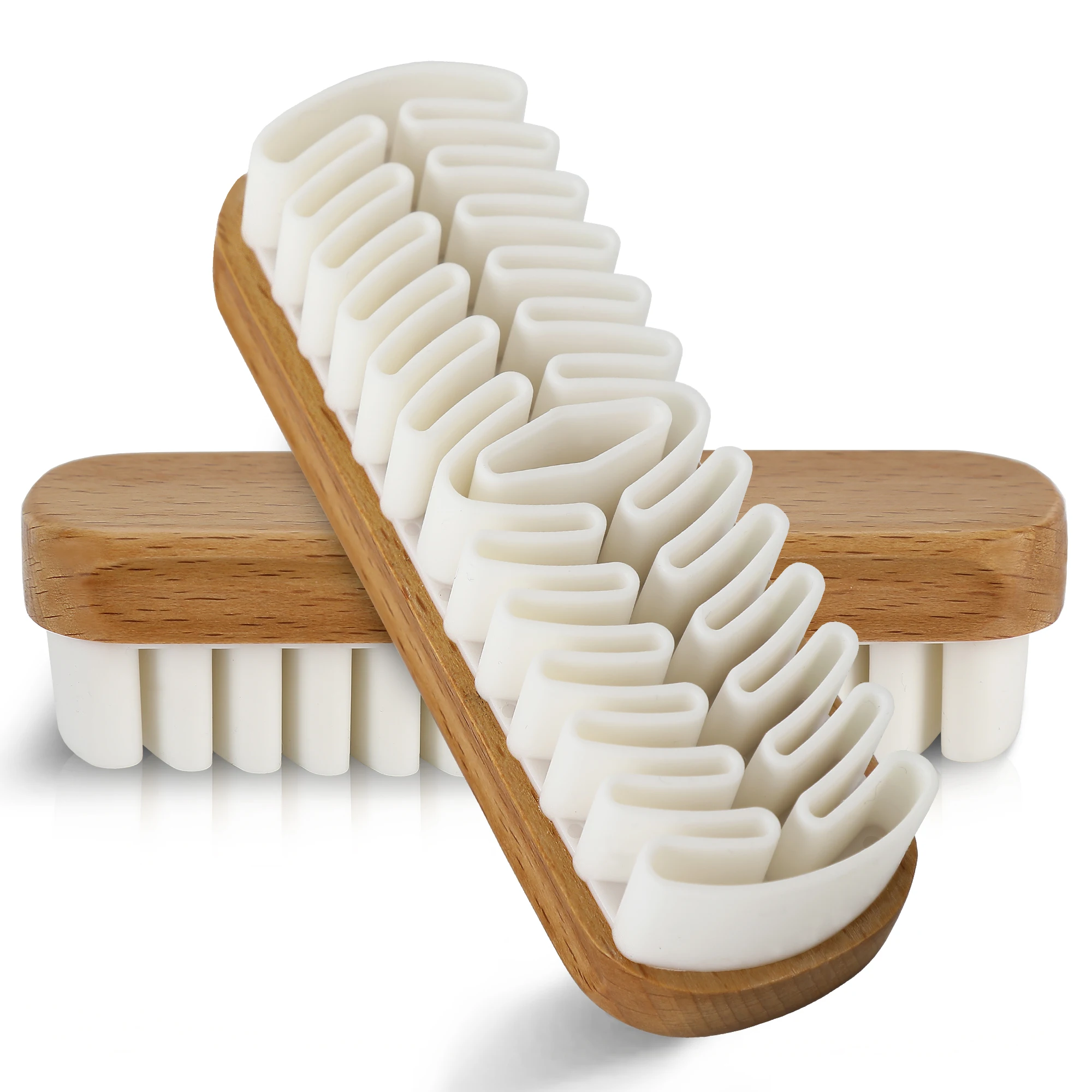 Leather Brush For Suede Boots Bags Scrubber Cleaner White Rubber Crepe Shoe Brush Household Necessary