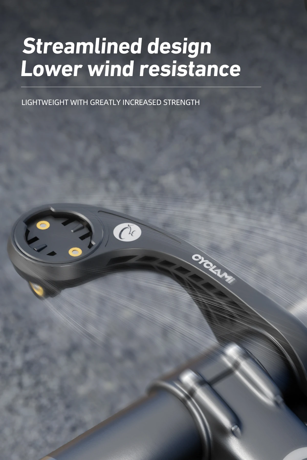 Cyclami s2 fahrrad computer halterung bergstraße fahrrad gps scheinwerfer halter halterung für garmin xoss igp sport magene coospo Vorderlichthalter – Detail 7