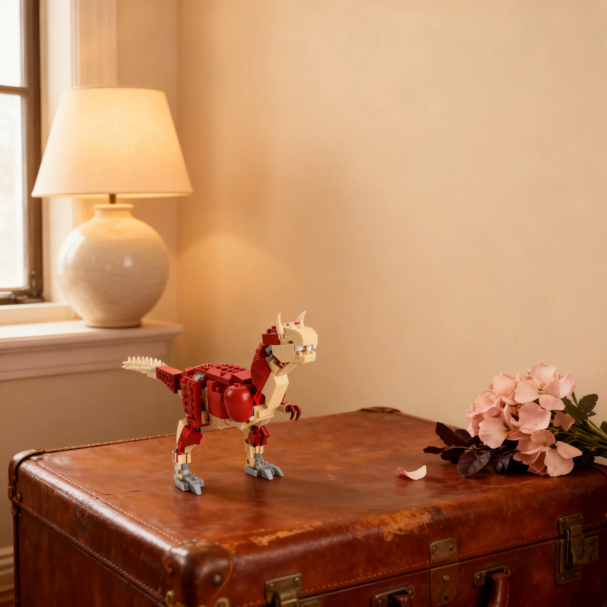 303pcs MOC Carnotaurus Bronco Likes Special Model Building Blocks Architecture Brick Idea Kids Education Christmas Gift Toys
