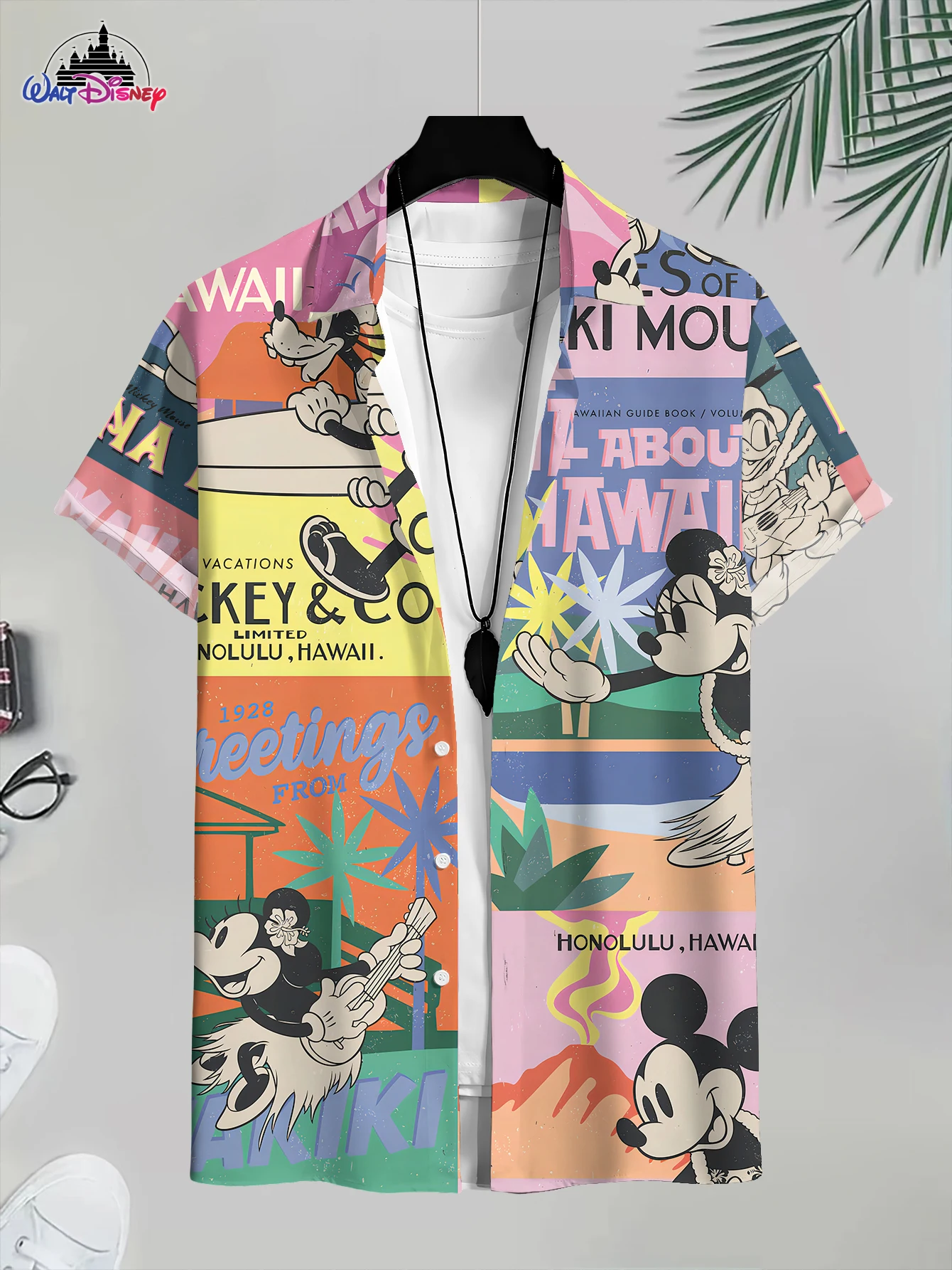 

Fashion Casual 3D Print Retro Floral Shirt: Groovy Pattern Graphic Button - Up