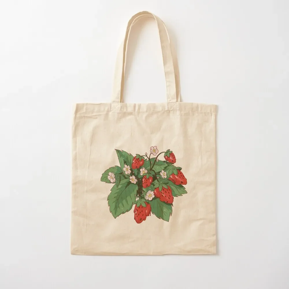

Strawberry Frog Tote Bag custom tote bag Portable shopping bag
