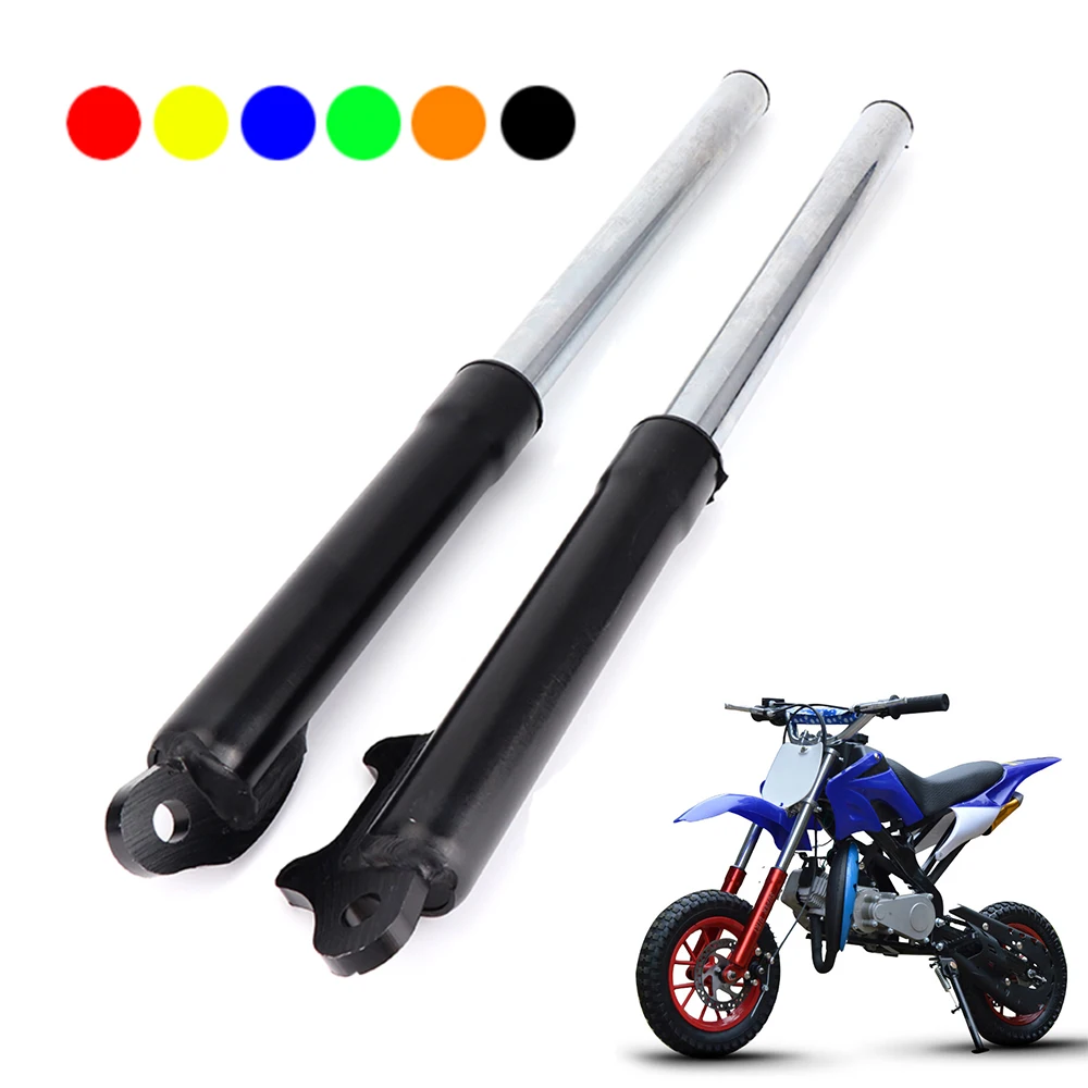 

Motorcycle 510mm Front Fork Shock Absorption For 47cc 49cc 50cc 2 Stroke Engine Mini Moto Dirt Pit Bike Pocket Bike Moped Parts