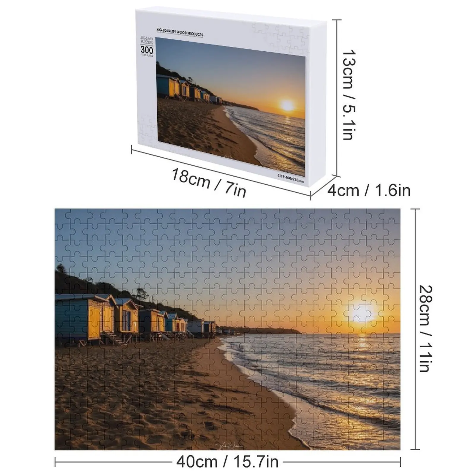 جبل مارثا شاطئ الشمال، شبه مورنينجتون، فيكتوريا، أستراليا. أحجية الصور المقطوعة Iq أحجية الصور المخصصة #5