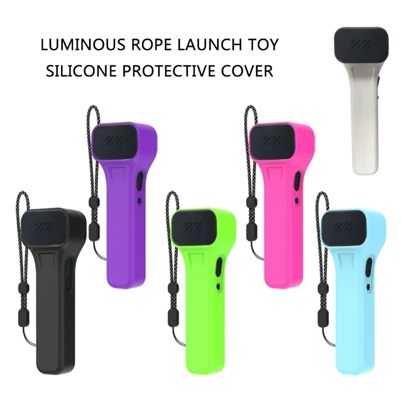 Flexible Glow Cover Silicone Cover Protector Case for String Toy with Lanyard Waterproof Housing Dustproof Cover