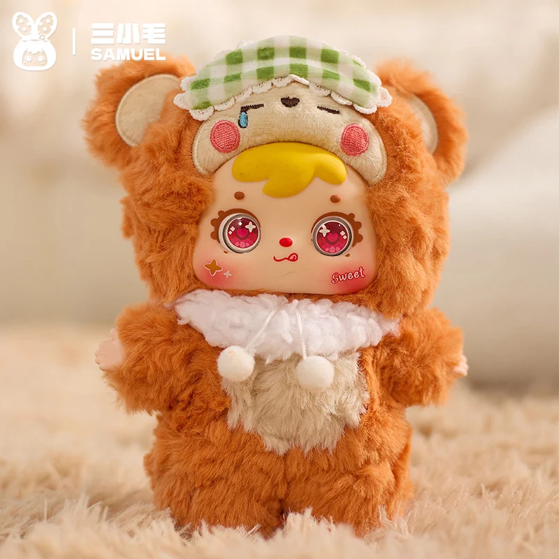 2025 جديد حقيقي صموئيل بين الأحلام سلسلة قلادة صندوق أعمى الفتيات هدية لطيف دمية مقل العيون تدوير لعبة عصرية الديكور