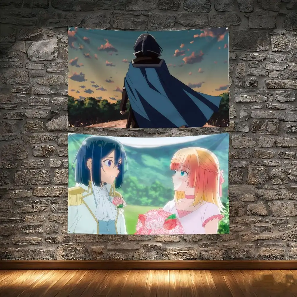 Medieval Fantasy Anime K-Kantei Skill Flags Tapestry Creative Pattern Photo Living Room Wall Art Party Outdoor Decor