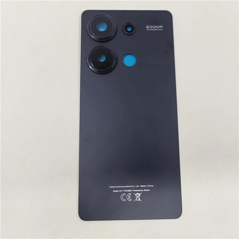 Szklana tylna pokrywa baterii z obiektywem aparatu do Xiaomi Redmi Note 13 Pro 4G — zdjęcie produktu 6
