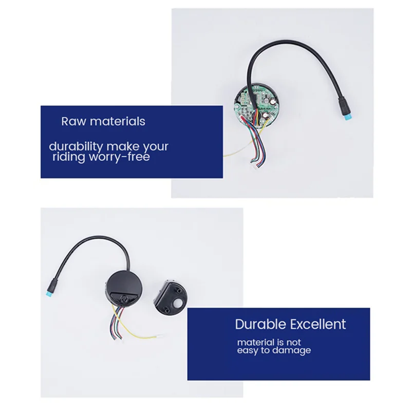 

Приборная панель управления ABVL-Bluetooth + палец дроссельной заслонки + комплект тормозных пальцев, запасные части для Ninebot Segway ES1/ES2/ES3/ES4 Kickscooter