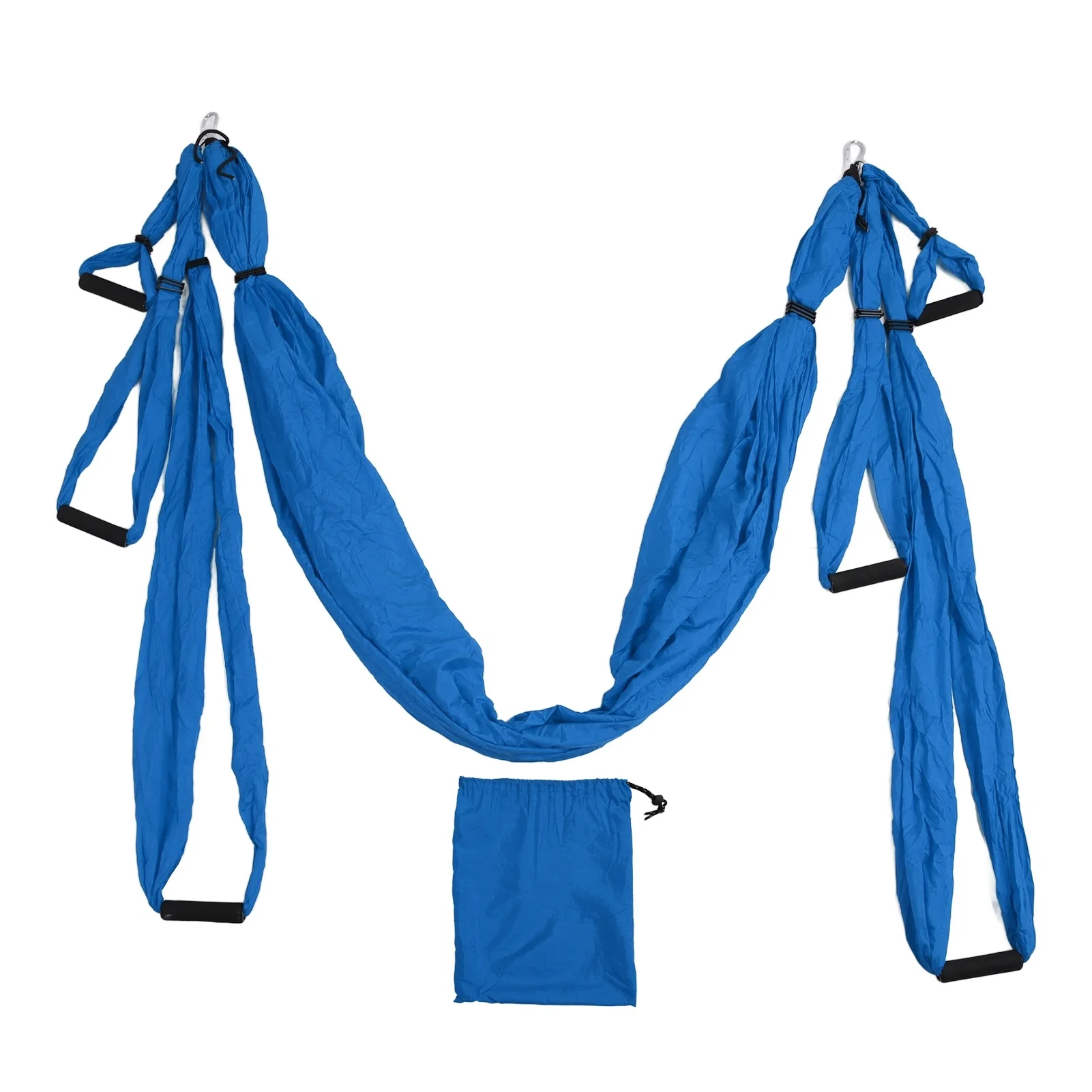 aerial-yoga-swing-set-polyester-cotton-adjustable-improve-flexibility-yoga-hammock-for-physical-exercise-dark-blue