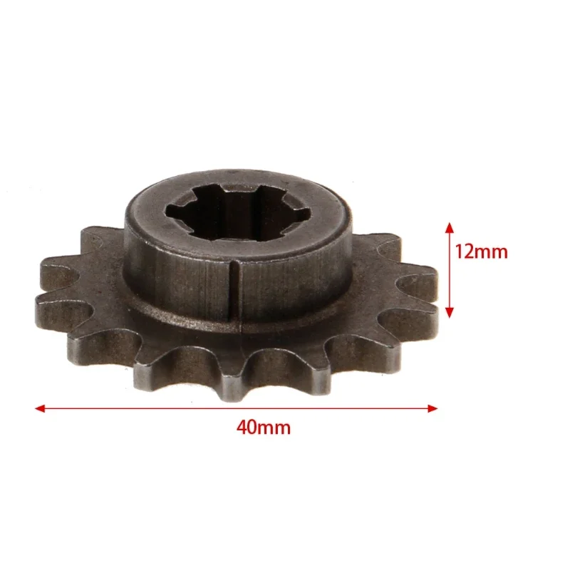 47cc 49cc Motorcycle T8F 8mm 11 14 17 20 Tooth Front Sprocket Chain Cog Motorcycles & Gears Accessories