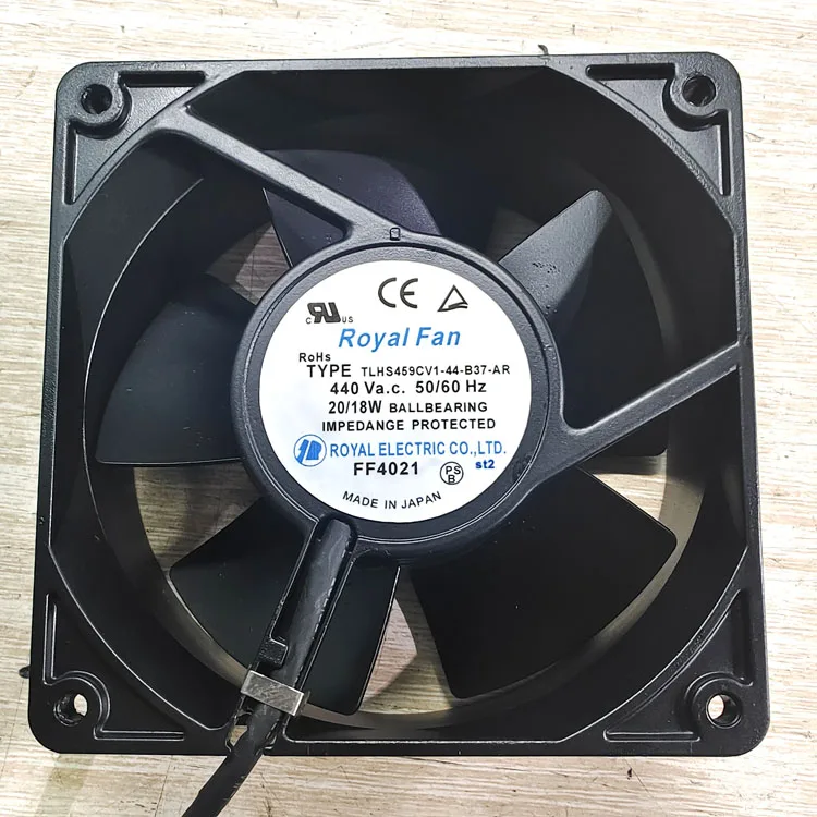 

FAN 12038 TYPE TLHS459CV1-44-B37-AR 440V 20W METAL FAN