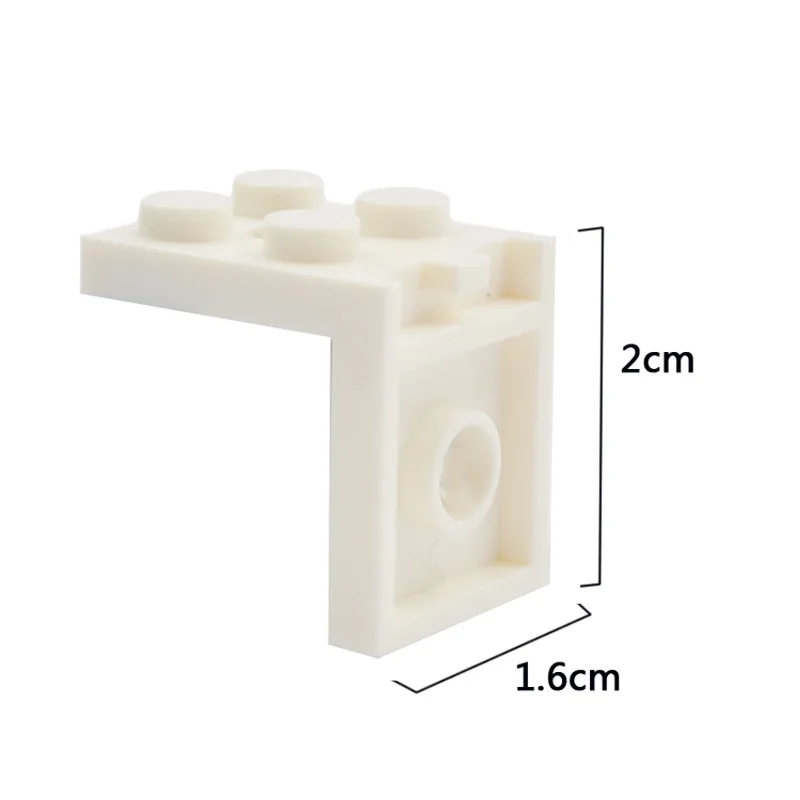 

70PCS 2X2 Dots Figures Stand Base Plate Holder Wall Display DIY MOC Showcase Bracket Building Blocks Parts Number 3956 Kids Toys