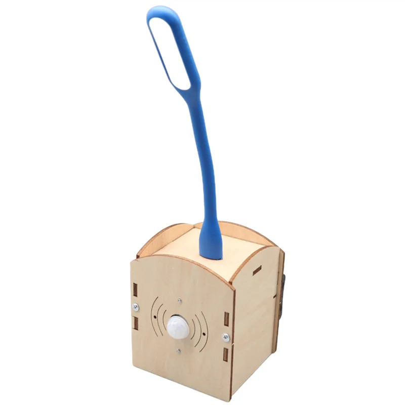 Bricolage veilleuse à détection humaine bricolage Kit d'expérimentation scientifique et modèle éducatif jouet physique Science jouets pour enfants cadeau jouet
