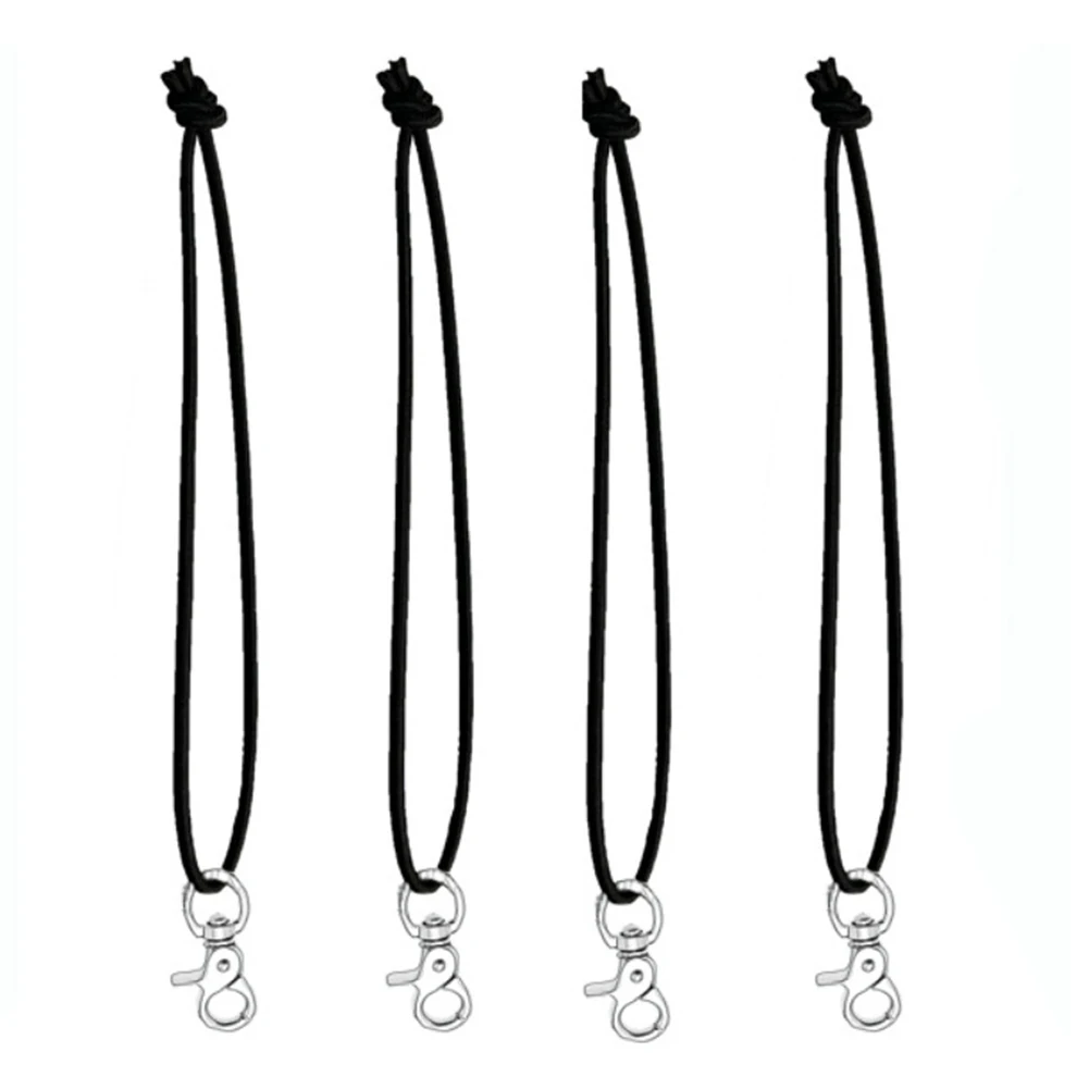 Stretchable Snowboard Leash With Clamp Multi Functional Heavy-Duty Ski Board Connecting Rope  Elastic Straps For Ski