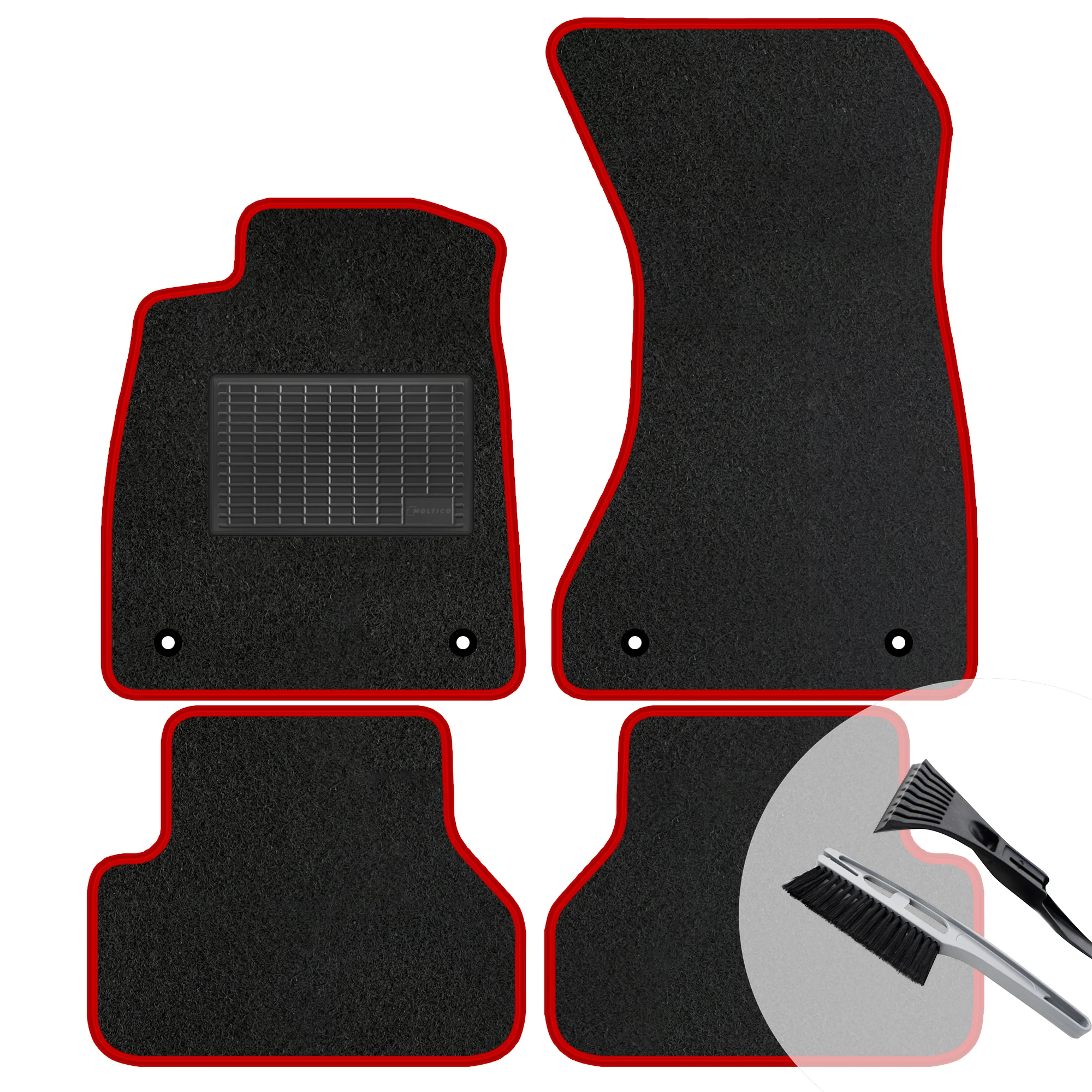 Veloursmatten set voor Volkswagen Polo III 6N 1994-1998
