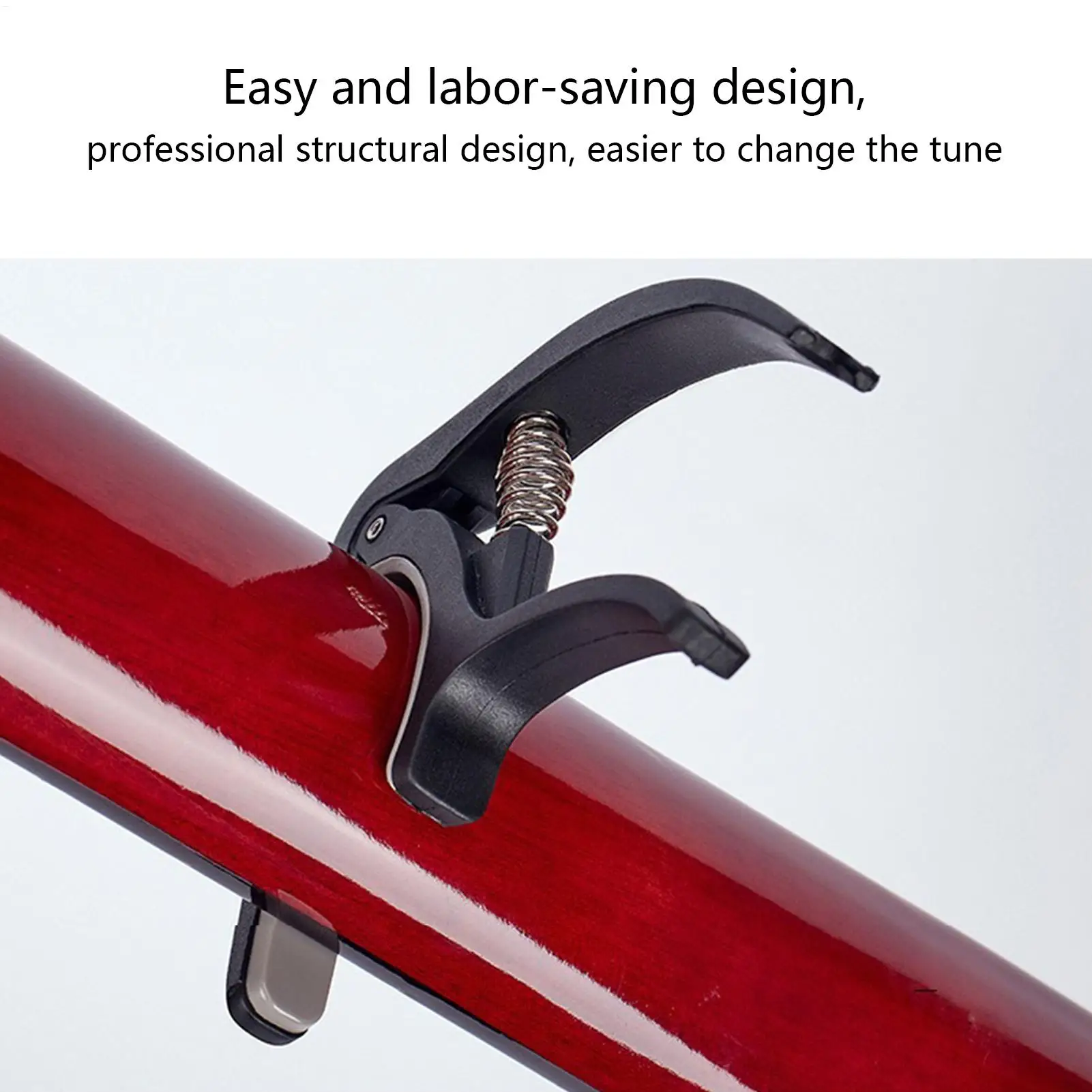 Excellent Metal Guitar Capo Adjustment Clip Guitar Capo for Acoustic Electric Guitars Bass Ukulele Guitar Accessories