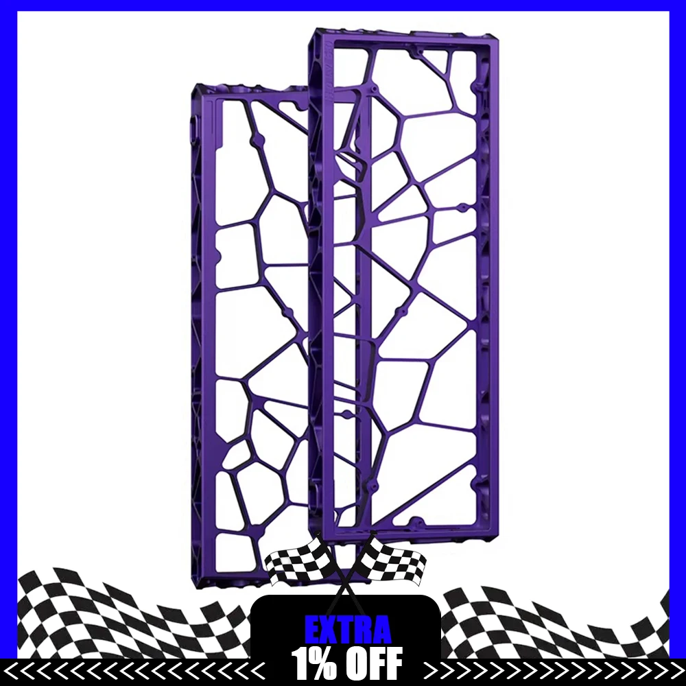 

KBDfans Holy60 Hollow Out Aluminum Shell Gh60 Magnetic Axis Wooting60HE RAKKA HM Keyboard Aluminum Shell For PC Accessories