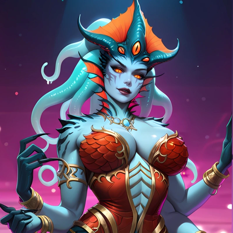 

Dakimakura Anime Pillow Case Queen Azshara Double-sided Print Of Life-size Body Pillowcase Gifts