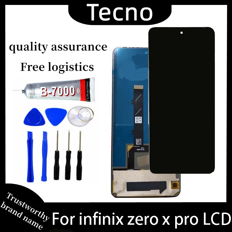 

ЖК-дисплей для Tecno Infinix Zero X Pro Zero X X6811 X6811B, дисплей с сенсорным экраном и дигитайзером в сборе для Zero x pro X6811LCD