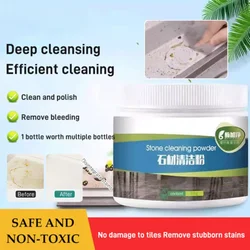 Stone Cleaning Powder   Quartz Stone Countertop Cleaning Powder Tile Marble Strong Decontamination Polishing Deinfiltration