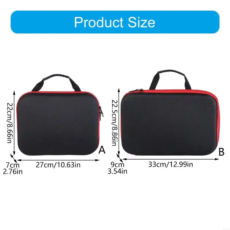 Borsa stoccaggio degli utensili portatile A0KF, buste trasporto utensile, custodia per utensili a bocca larga