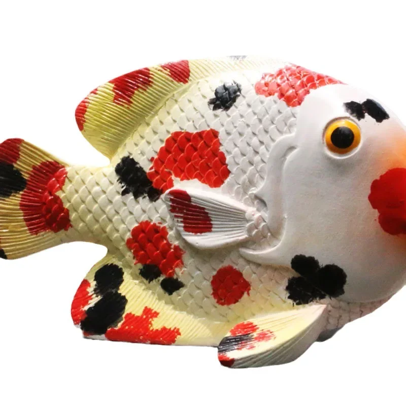 

Simulation marine fish sculpture, fiberglass marine life fish ornament, seahorse water pond animal decoration handicraft