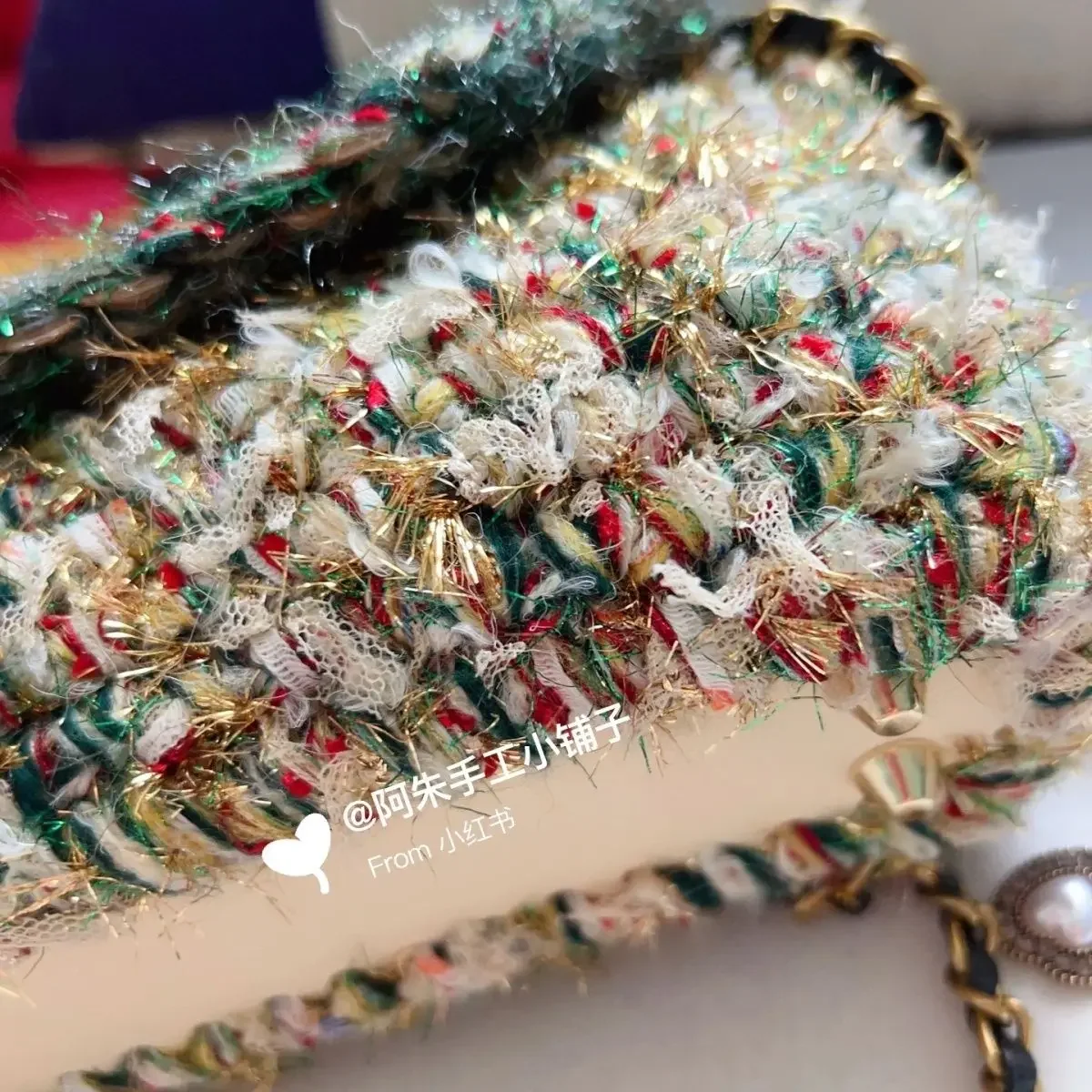 Internet Celebrity Christmas Series Yarn Ball Retro Hand Mixed Thread DIY Scarf Hat Jacket Bag Woven Knitted Yarn Ball Crochet