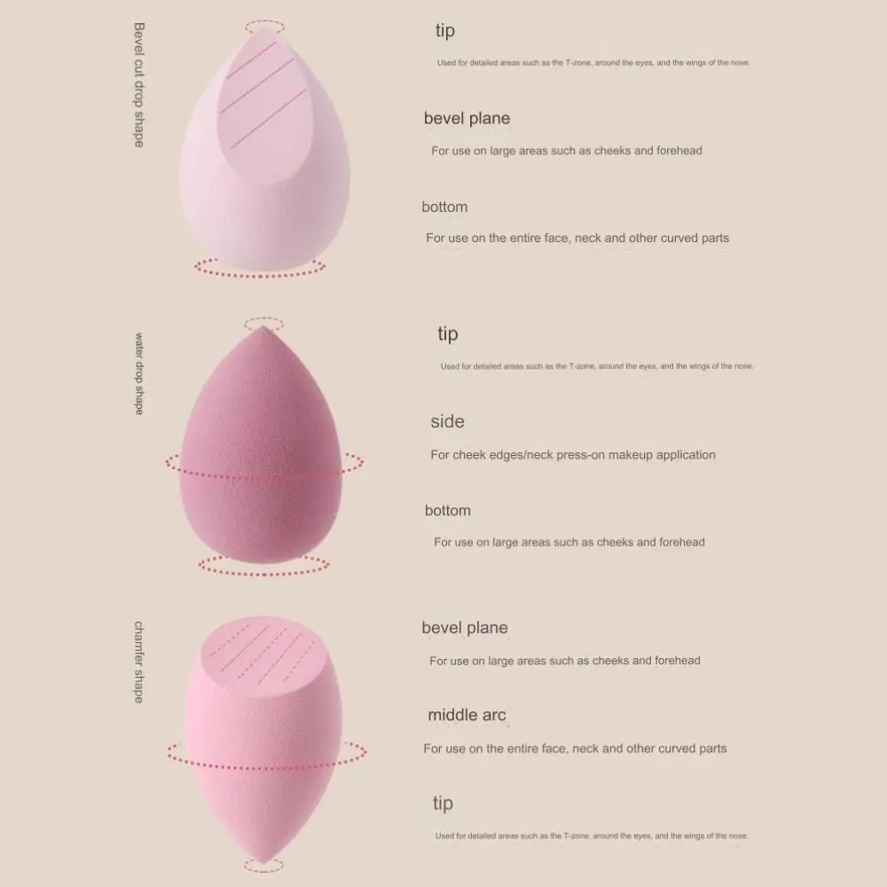 Colorido Face Maquiagem Tool Set, molhado e seco Uso, Poupança em Pó, Drift Engarrafado Grandes Ovos De Beleza, Delicado Fan Puffs, 14pcs