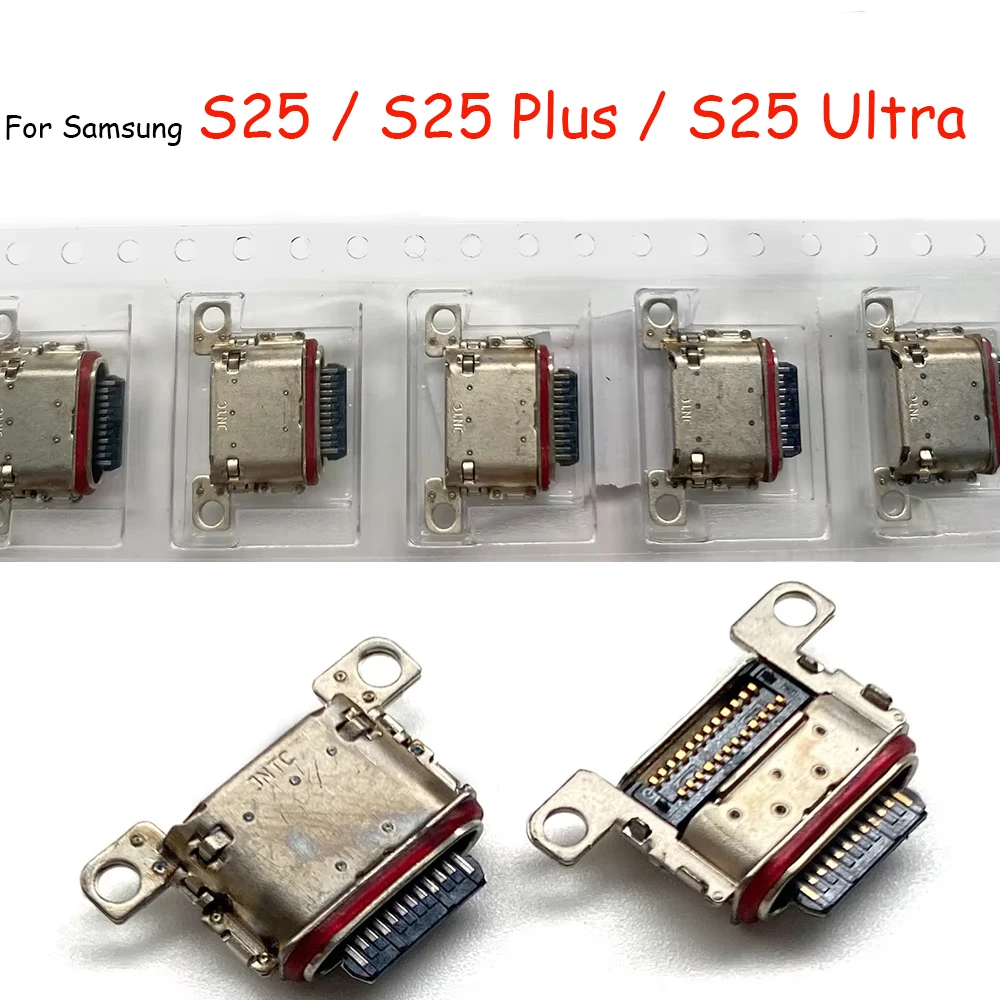 

10Pcs , For Samsung S25 / S25 Plus / S25 Ultra Micro USB Jack Charging Socket Charger Port Plug Dock Connector
