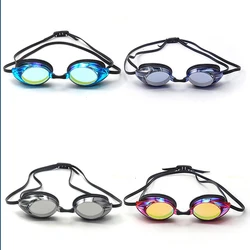 1pc Adult Anti-Fog No Leaking Swim Goggles，UV Protection Swim Goggles with Adjustable Strap for Pool & Beach Water Sports