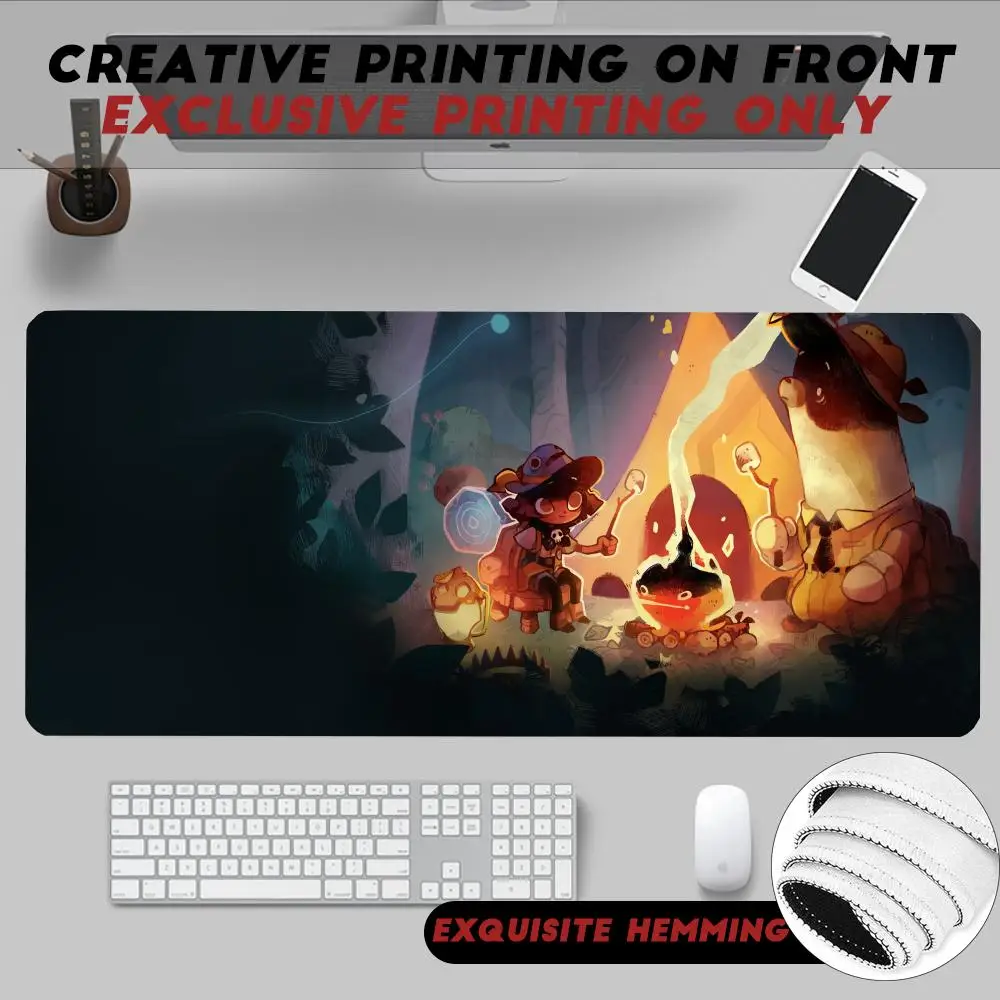 Mouse Pad Non-Slip Rubber Edge locking mousepads Game play mats Life Simulation Cute Cozy Grove Game for notebook PC computer