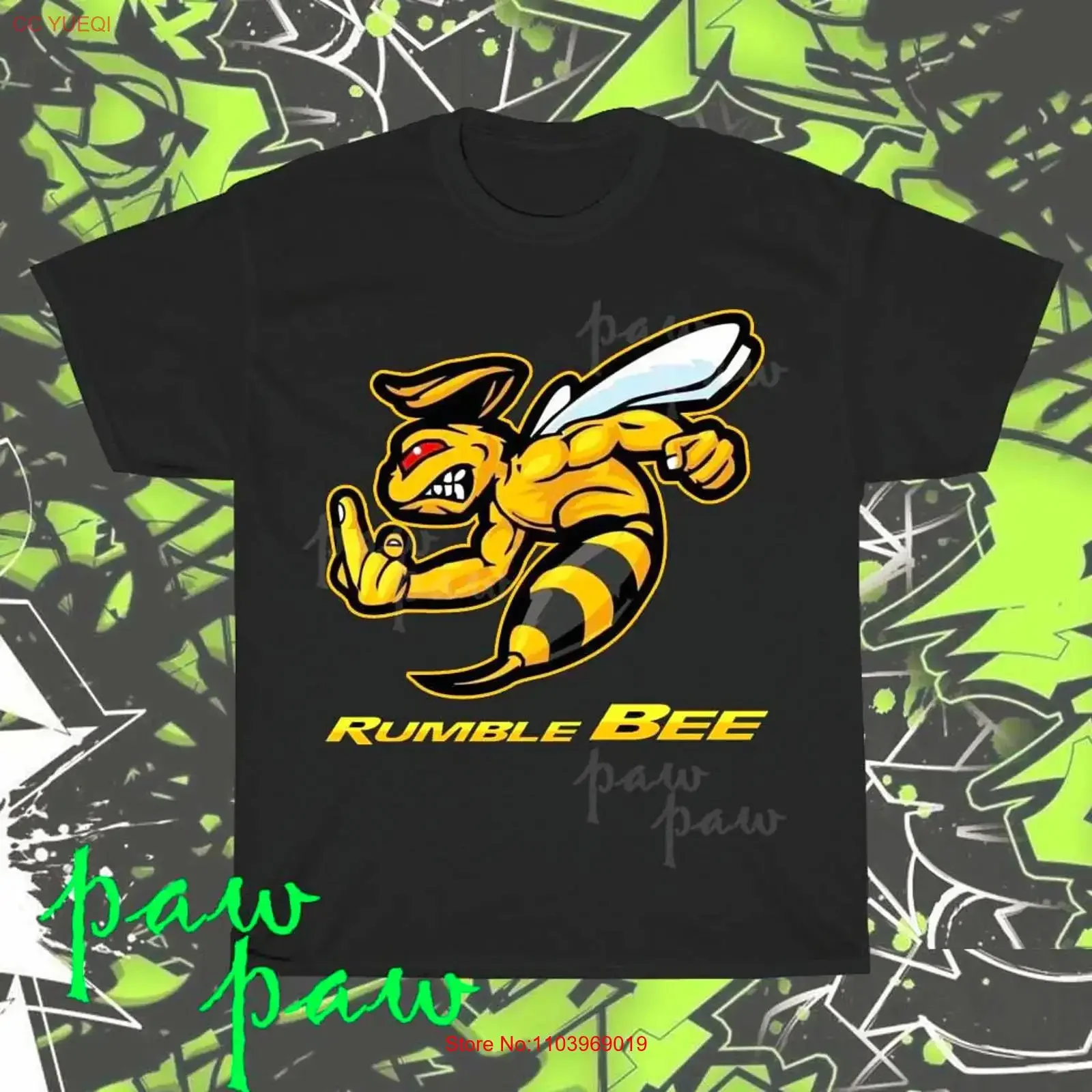 Camiseta americana con logotipo de Rumble Bee Superbee Racing, nueva, divertida, talla S a 5XL, vintage, lavada, elástica, suave y cómoda