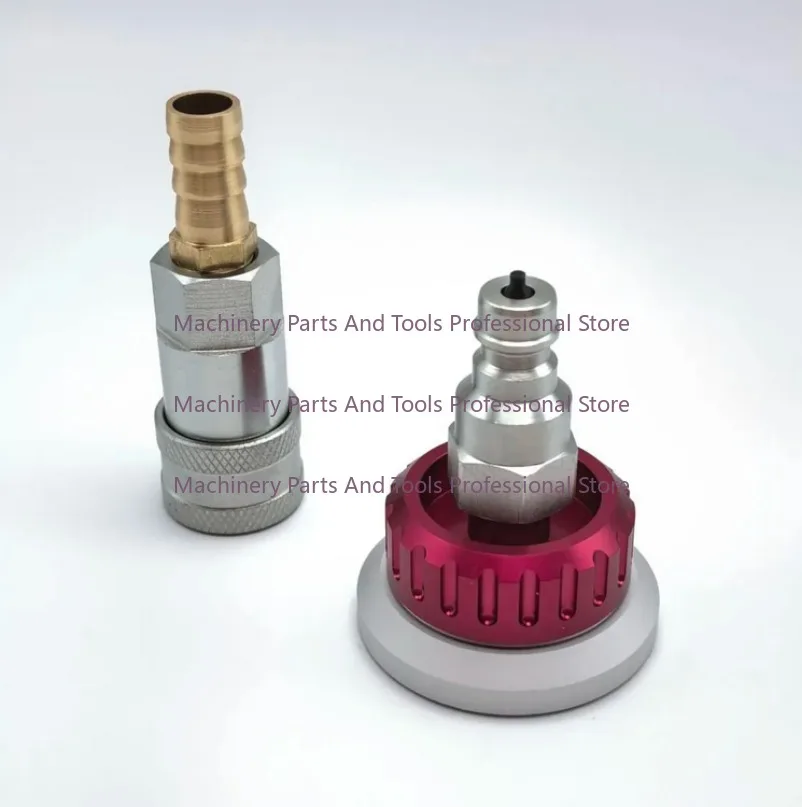 Self Sealing Metal Reusable Vacuum Bag Connector  Vacuum Valve Nozzle for Prepreg Vacuum Process Carbon Fiber Resin Infusion
