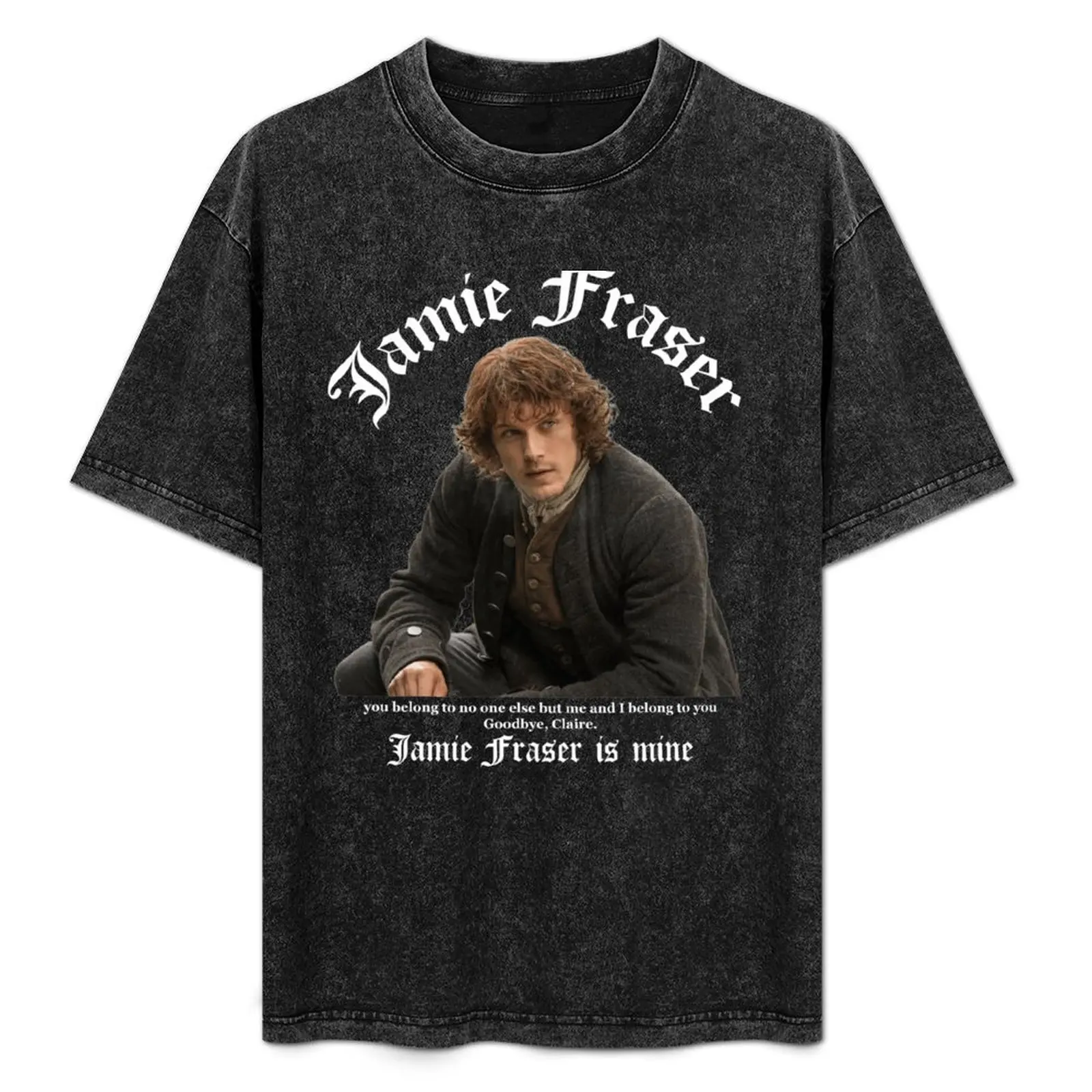Outlander Jamie Fraser T-Shirt Work Wear Breathable Tee