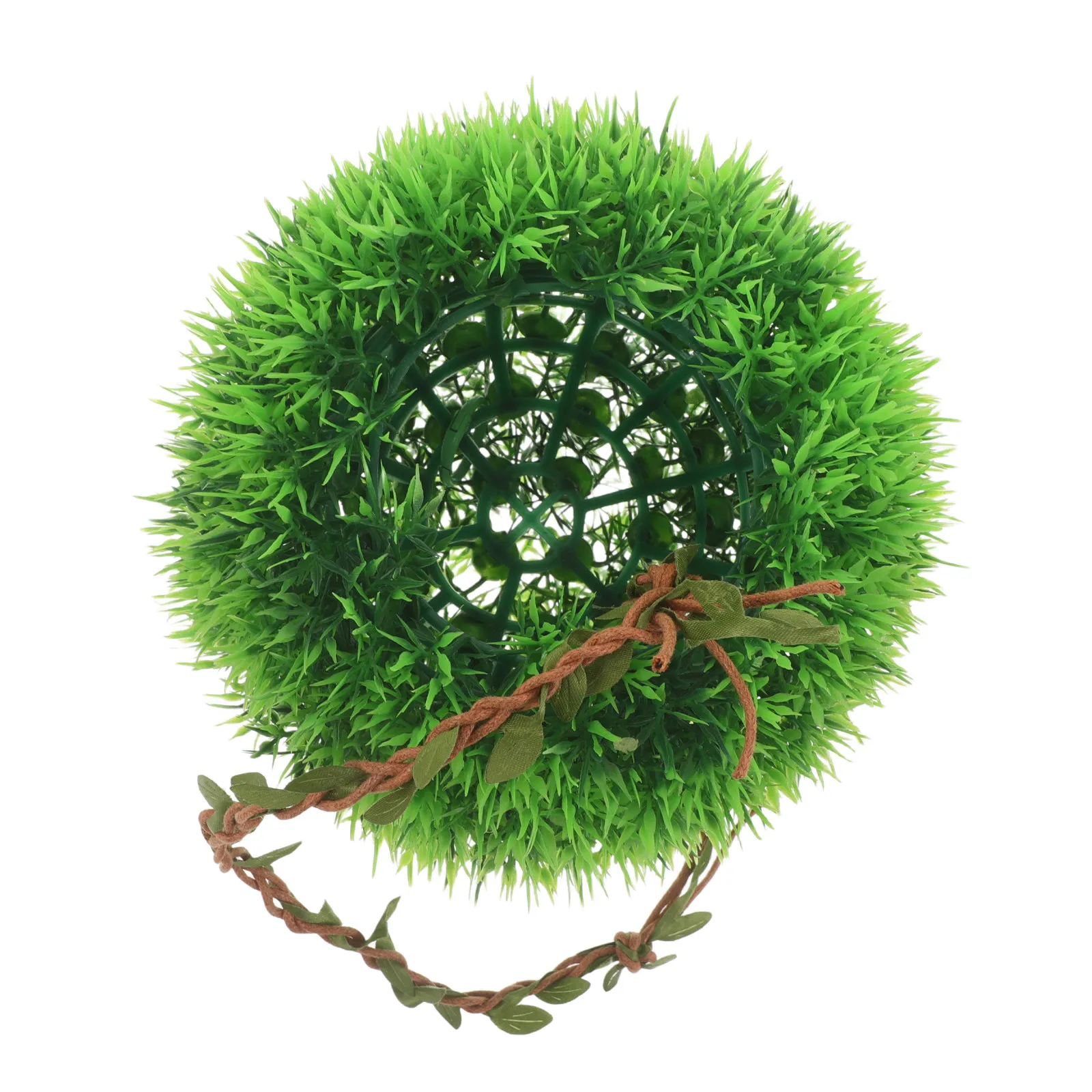Artificial Grass Caves Hide Realistic Reptile Habitat Hide for Leopard Gecko Tree Frog Terrarium Shelter Wall Mounted Tank