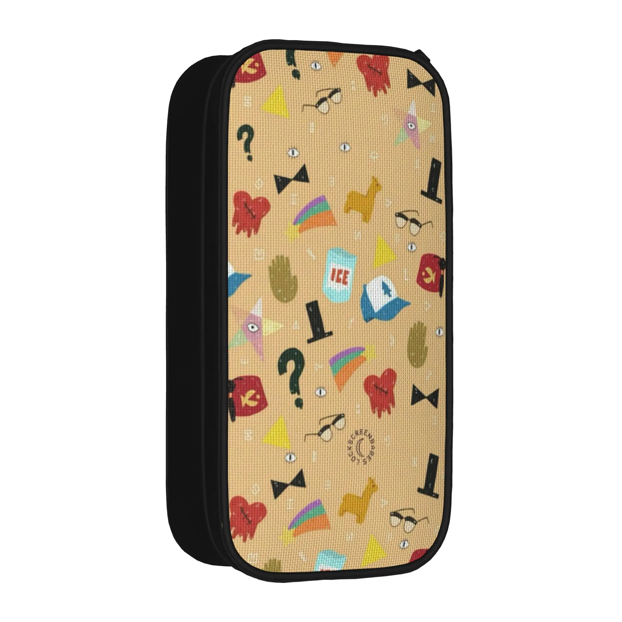 Classic Gravitys Falls Pencil Cases  Pencilcases Pen Box for Student Big Capacity Bag Students School Gifts Accessories