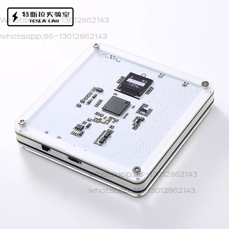 The Schuman V2 Pro Adjustable Electromagnetic Wave Version Schumann Wave Generator/Frequency Modulation Diverse Waveform Display