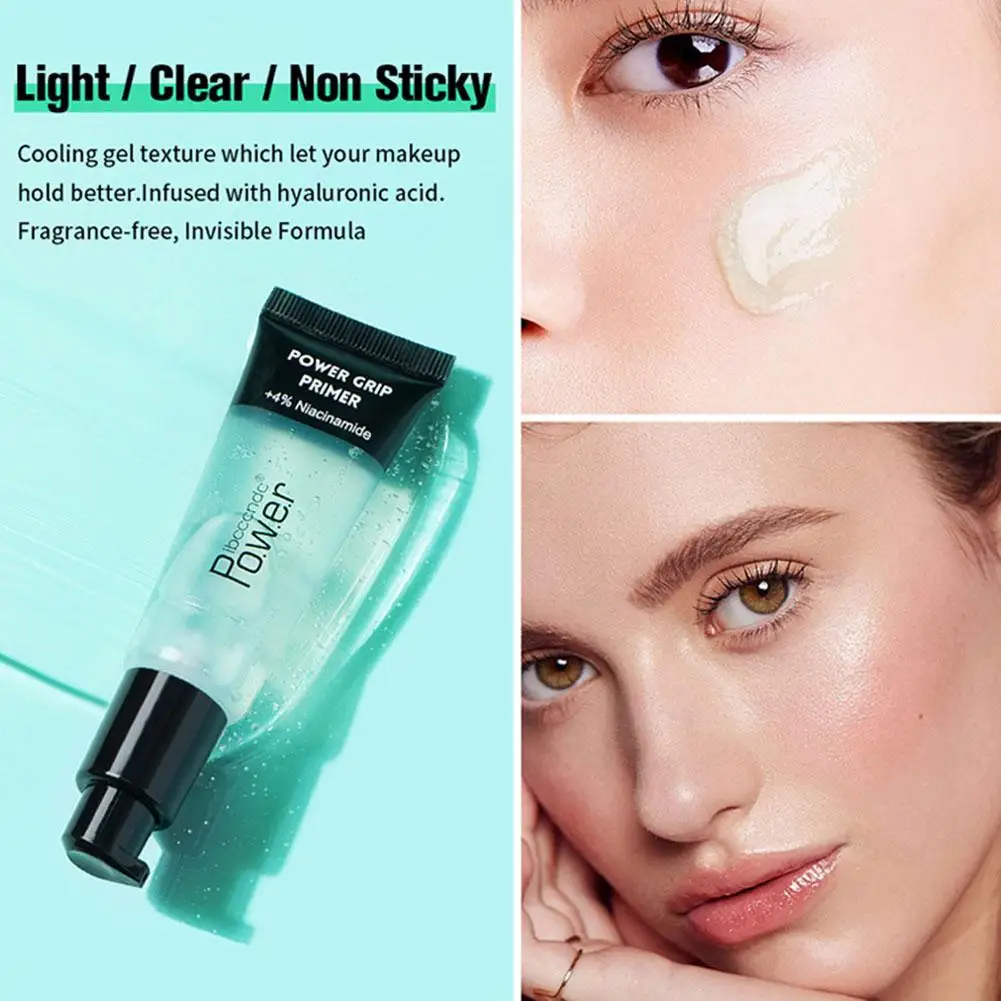 24ml Facial Base Primer Pores Invisible Oil Control Up Cream Powder Base Primer Make Face Foundation Cosmetic Grip women K7L3