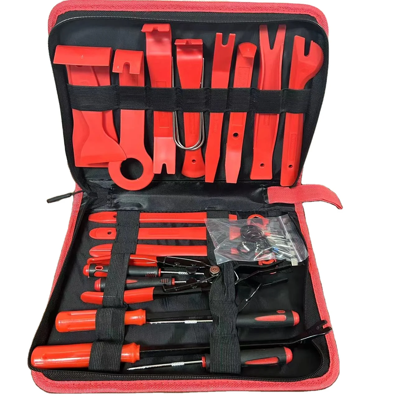 

Trim Removal Tool Kit Terminal Back Needle Kit,Audio Radio Door Decor Dash Panel Removal Installation Pry Hand Tool