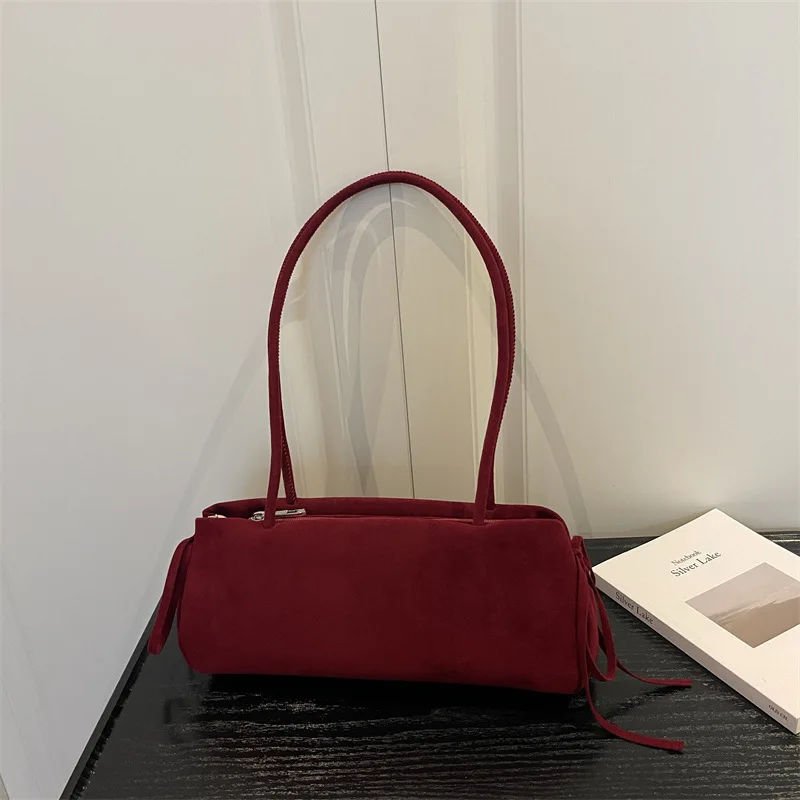 Handtasche Retro Einfache Damenhandtasche Neue Ausländische Textur Unterarm-Schultertasche Modische Pendler-Tasche